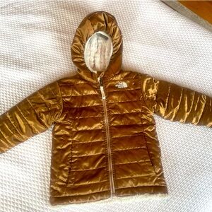 Girls Northface reversible winter jacket